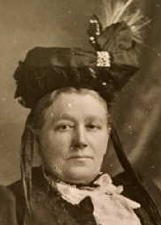 Photo of photos/Rebecca McLennan c1854-1932 head shot